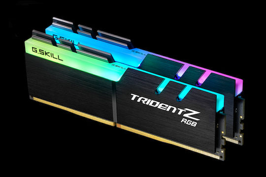 G.Skill Trident Z RGB DDR4 16GB RAM with 2x8GB Modules and Speed 3600 for Desktop F4-3600C18D-16GTZRX vue 5