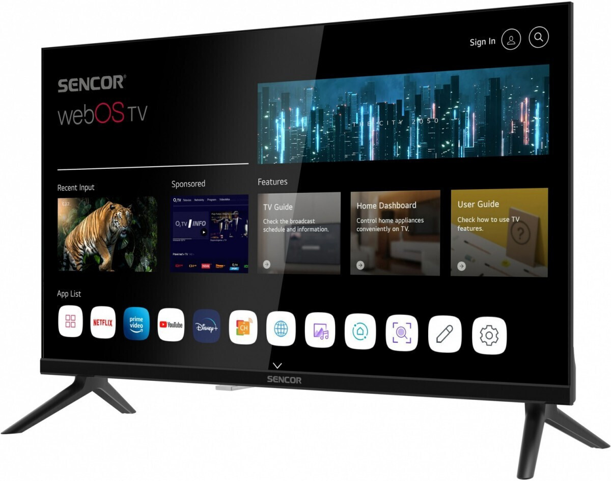 Sencor Smart Television 32" HD Ready LED SLE 32S830MB (2025) view 3