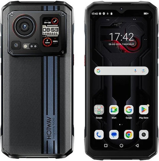 Hotwav Cyber 15 Dual SIM (12GB/256GB) Resistant Smartphone Knight Black