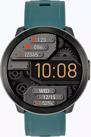 Watchmark WM18 Smartwatch with Heart Rate Monitor (Green)