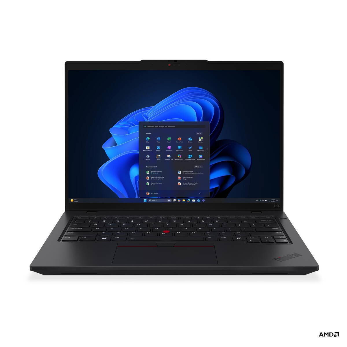 Lenovo ThinkPad L14 Gen 6 (AMD) 14" IPS FHD+ (Ryzen 5 Pro-215/16GB/512GB SSD/W11 Pro) (UK Keyboard) view 1
