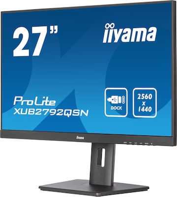 Iiyama ProLite XUB2792QSN-B5 IPS Monitor 27" QHD 2560x1440 with Response Time 4ms GTG vue 3