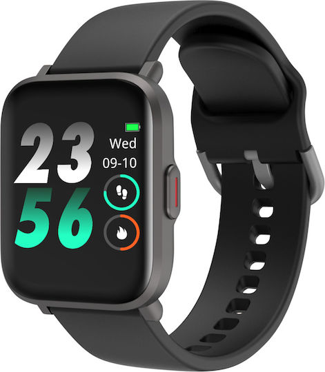 Sponge Watch 1 with Heart Rate Monitor (Black) vue 2