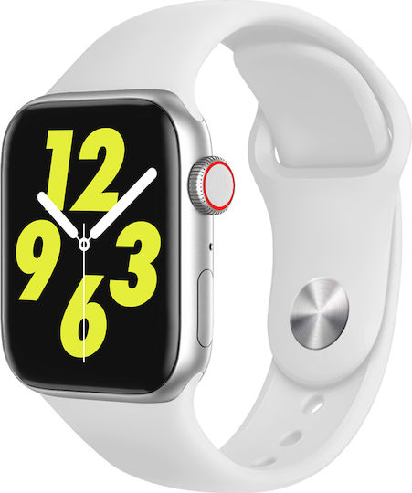 Z15 Smartwatch with Heart Rate Monitor (White) view 1