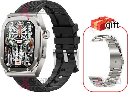 Z79 Max Smartwatch with Heart Rate Monitor (Black) view 2