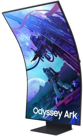 Samsung Odyssey ARK G97NC 55" HDR 4K 3840x2160 VA Curved Gaming Monitor 165Hz with 1ms GTG Response Time view 4