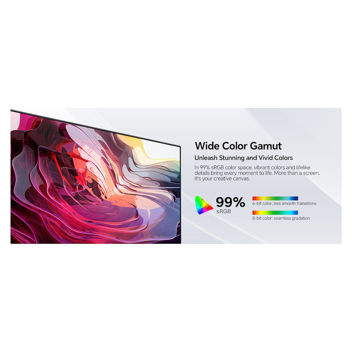 Koorui E2212F VA Monitor 22" FHD 1920x1080 vue 5