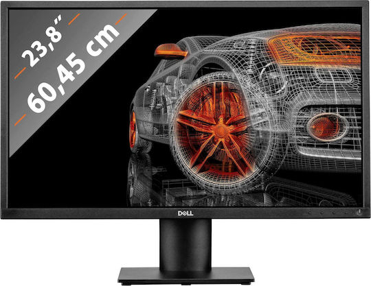 Dell E2420H IPS Monitor 23.8" FHD 1920x1080 with Response Time 8ms GTG vue 6
