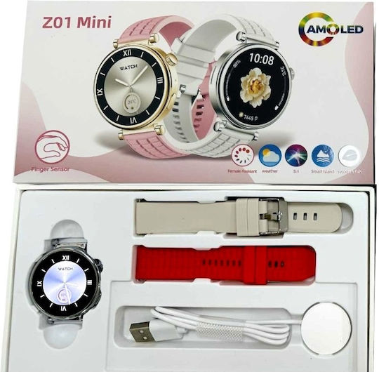Z01 Mini Smartwatch (Red) view 5