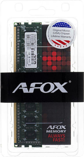 Afox DDR3L Memory RAM with 1x8GB Module and 1600 Speed for Desktop AFLD38BK1L