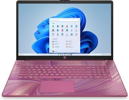HP 17-cn0114ds 17.3" (Celeron-N4120/4GB/128GB SSD/W11 Home) Pale Rose Gold (International English Keyboard)