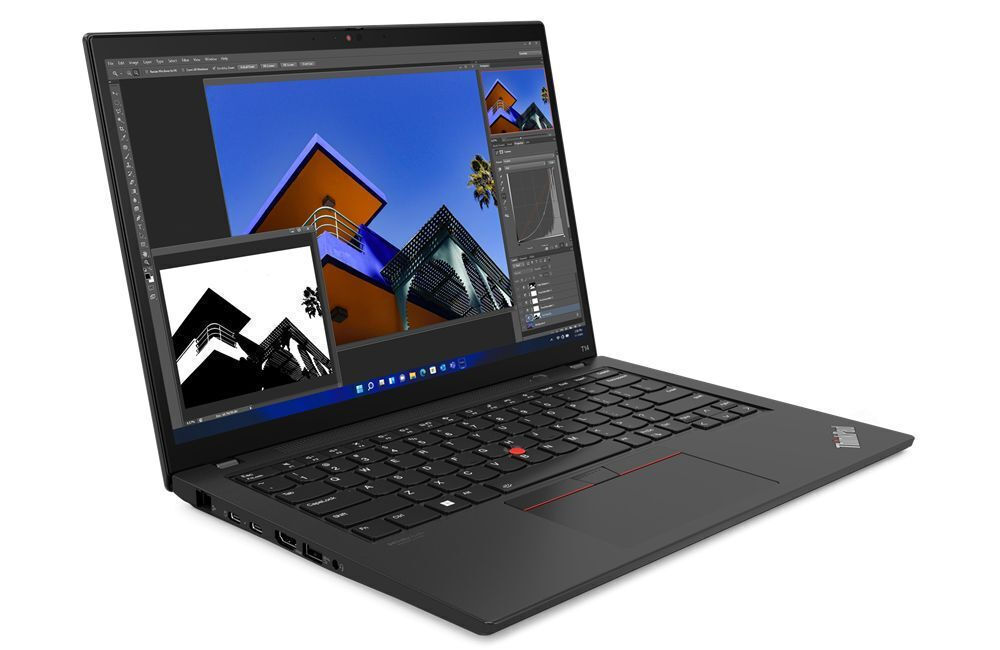 Lenovo ThinkPad T14 Gen 4 (AMD) 14" IPS FHD+ Touchscreen (Ryzen 5 Pro-7540U/16GB/256GB SSD/W11 Pro) Thunder Black (US Keyboard) view 3