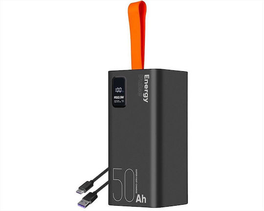 Obal:Me OMPWB50K Power Bank 50000mAh 22.5W with 2 USB-A Ports Black