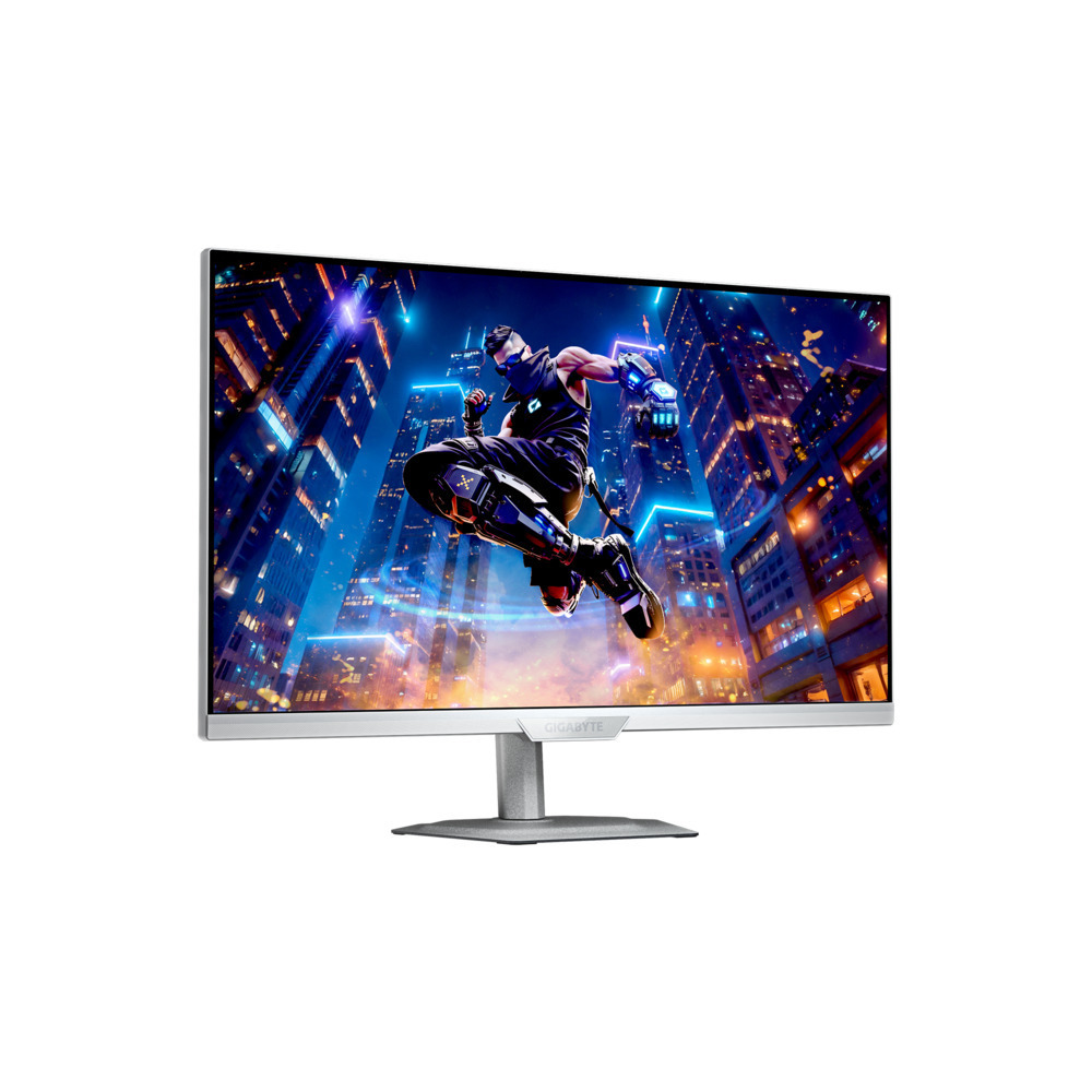 Gigabyte M27UP IPS HDR Monitor 27" 4K 3840x2160 160Hz with Response Time 1ms GTG Silver view 3