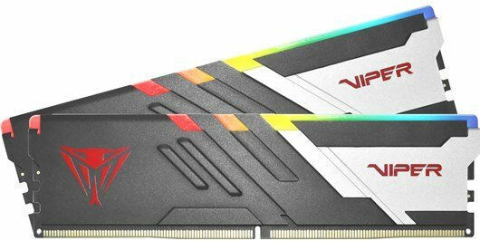 Patriot Viper Venom RGB DDR5 32GB RAM with 2x16GB Modules and Speed 6200 for Desktop PVVR532G600C36K vue 2