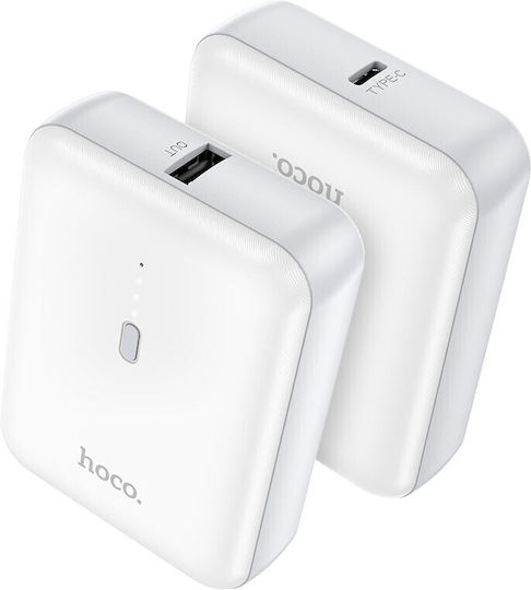 Hoco J96 Strider Power Bank 5000mAh with USB-C Port White view 1