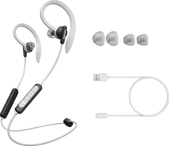 Philips TAA4205 In-ear Bluetooth Handsfree Earphones with Sweat Resistance Black view 4