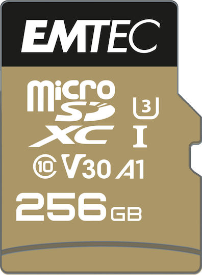 Emtec Speedin Pro microSDXC 256GB Class 10 U3 V30 A1 UHS-I view 1
