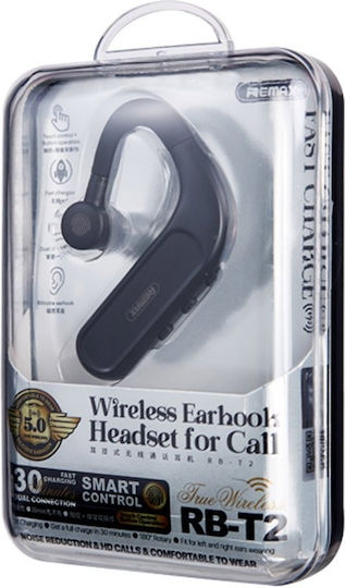 Remax In-ear Bluetooth Handsfree Earphones Transparent view 2