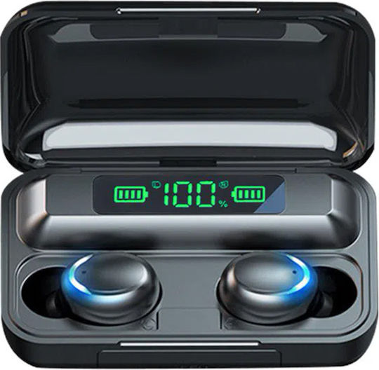 ZS2N In-ear Bluetooth Handsfree Earphones with Charging Case Black view 1