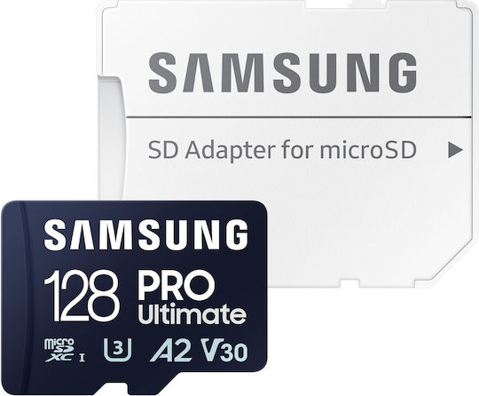 Samsung PRO Ultimate microSDXC 128GB U3 V30 A2 UHS-I 200MB/s with Adapter view 4