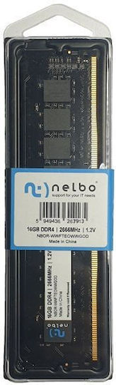 Nelbo DDR4 with Module 1x16GB and Speed 2666 for Desktop D3KGCRYBM