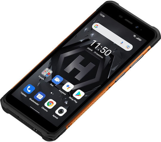 Hammer Iron 4 Dual SIM (4GB/32GB) Resistant Smartphone Black / Orange view 5