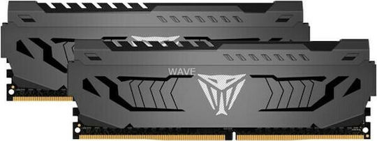 Patriot Viper Steel DDR4 16GB RAM with 2x8GB Modules and Speed 3200 for Desktop PVS416G320C6K view 8