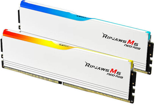 G.Skill Ripjaws M5 Neo RGB DDR5 64GB RAM with 2x32GB Modules and Speed 6000 for Desktop F5-6000J3040G32GX2-RM5NRW view 3