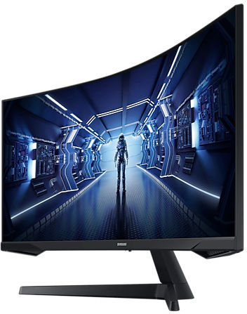Samsung Odyssey G5 LC34G55TWWPXEN Ultrawide VA HDR Curved Gaming Monitor 34" QHD 3440x1440 165Hz view 3