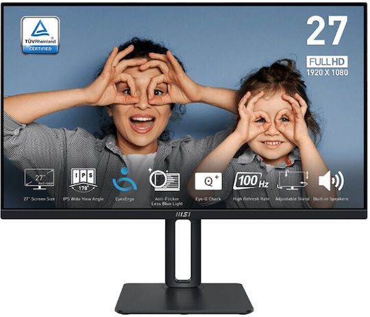 MSI PRO MP275PDE IPS Monitor 27" FHD 1920x1080 with Response Time 1ms GTG vue 5