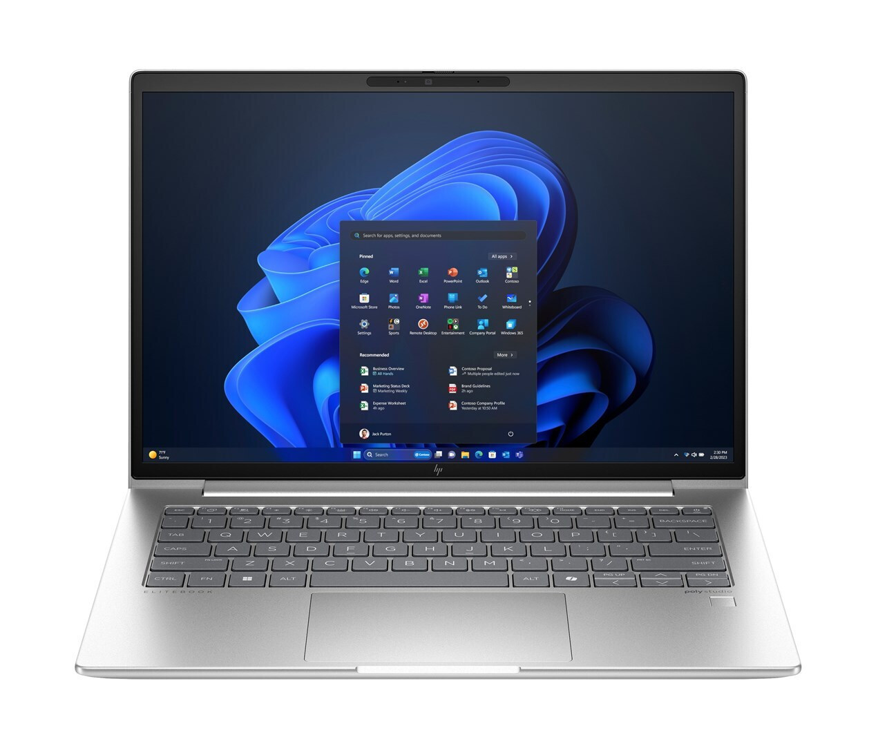 HP EliteBook 640 G11 14" IPS FHD+ (Ultra 5-135U/16GB/512GB SSD/W11 Pro) (US Keyboard) view 1