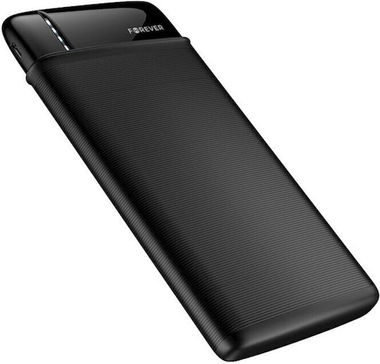 Forever TB-100M Power Bank 10000mAh with USB-A Port Black vue 6