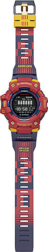 Casio GBD-100BAR-4ER Limited Edition FC Barcelona 49mm Smartwatch (Red) vue 5