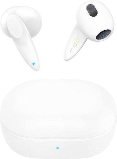 TN73 Earbud Bluetooth Handsfree Earphones with Charging Case White view 2