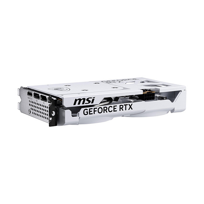 MSI GeForce RTX 5060 8GB GDDR7 Ventus 2X OC White Graphics Card V537-003R vue 8