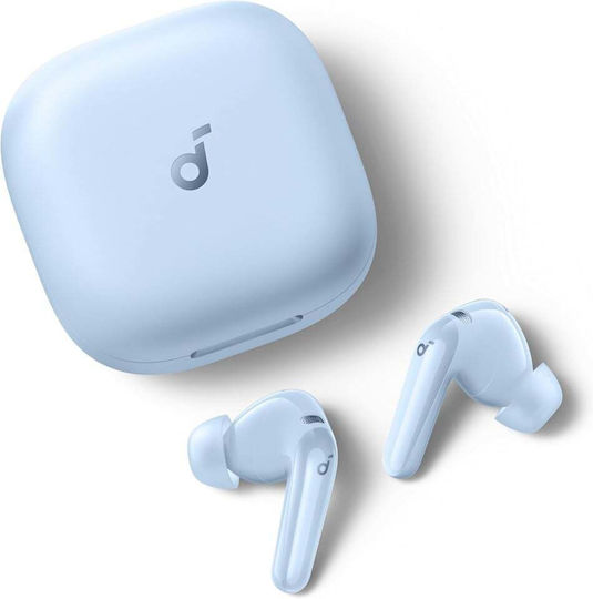 Soundcore by Anker R60i In-ear Bluetooth Handsfree Earphones with Sweat Resistance and Charging Case Light Blue view 2