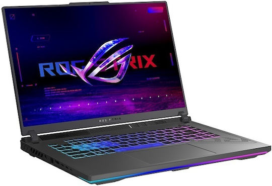 Asus Rog Strix G16 G614JV-AS9 16" FHD+ 165Hz (i9-13980HX/16GB/1TB SSD/GeForce RTX 4060/W11 Home) Eclipse Gray (US Keyboard) view 2