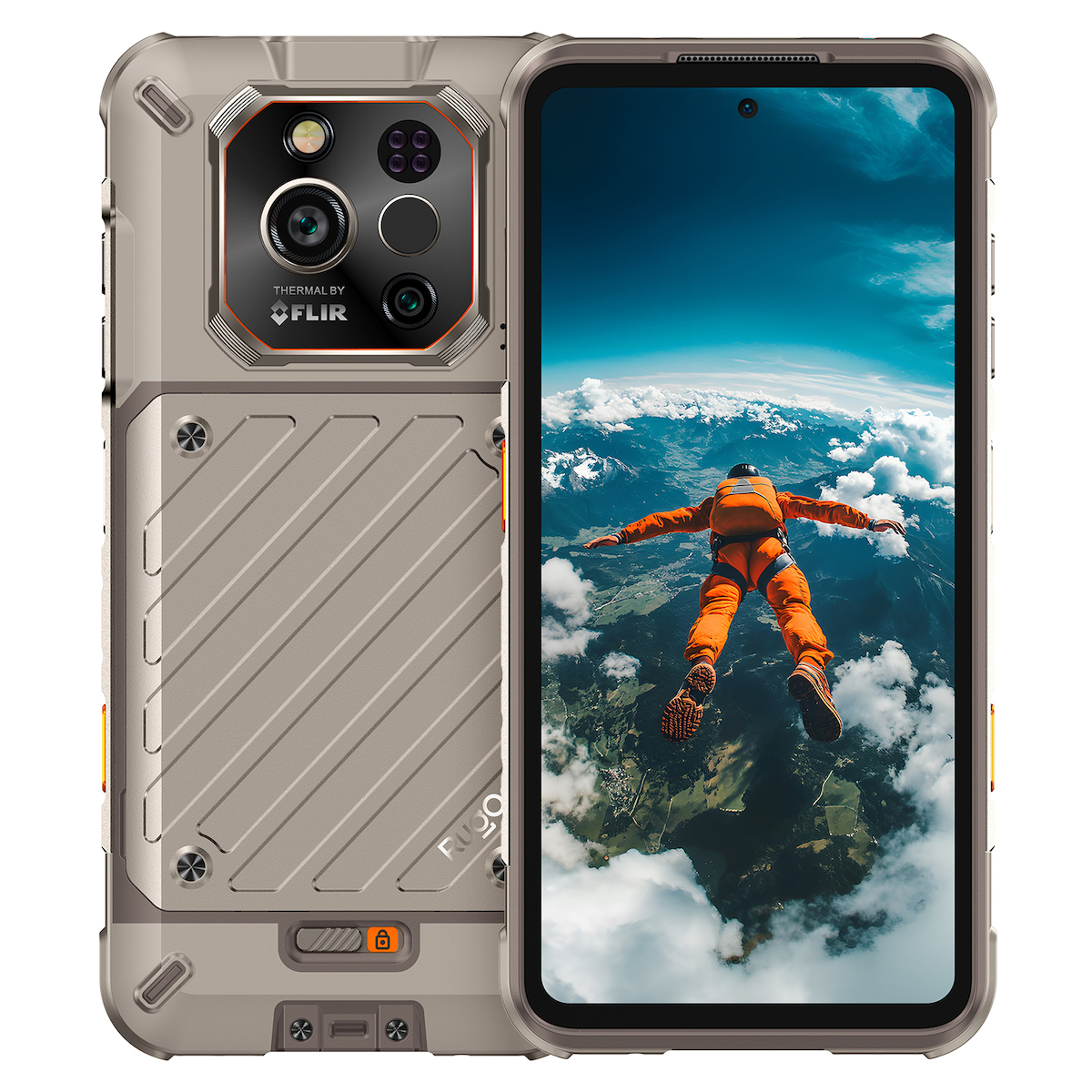 RugOne Xever 7 Pro 5G Dual SIM (12/512GB) Rugged Smartphone Sand Dune view 2