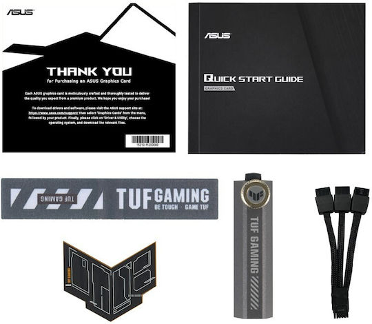 Asus GeForce RTX 5080 16GB GDDR7 TUF Gaming Graphics Card view 2
