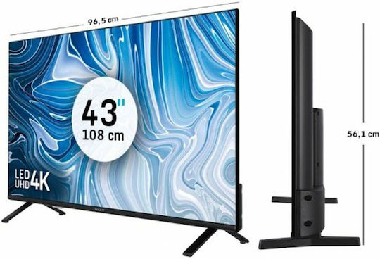 Nilait Smart Television 43" 4K UHD LED NI-43UB8001SE view 3