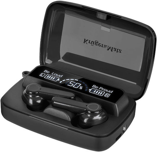 Kruger & Matz M1 In-ear Bluetooth Handsfree Earphones with Charging Case White view 4