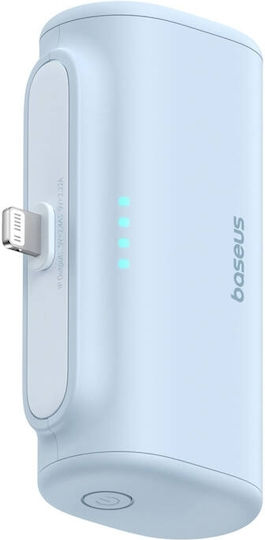 Baseus Compact Lightning Edition Power Bank 5000mAh 20W with USB-C Port Blue view 4