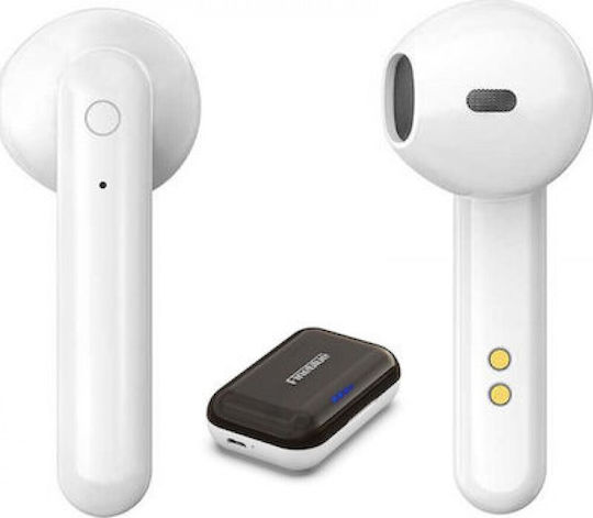 Fineblue Flypods J10 Earbud Bluetooth Handsfree Earphones with Charging Case White Case view 4