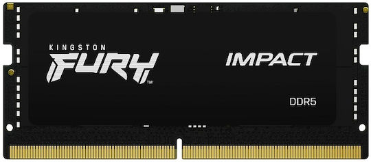 Kingston Fury Impact DDR5 with Module 1x16GB and Speed 5600 for Laptop KF556S40IB-16 view 2