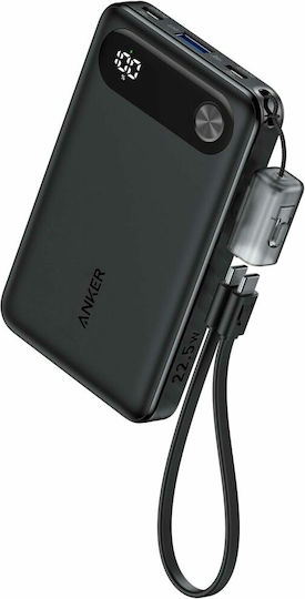 Anker PowerCore 10000mAh 22.5W with USB-A Port and 2 USB-C Ports Black view 3