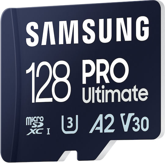 Samsung PRO Ultimate microSDXC 128GB U3 V30 A2 UHS-I 200MB/s with Adapter