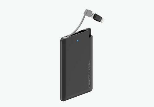 Cygnett ChargeUp Pocket Power Bank 2500mAh with USB-A Port Black view 3