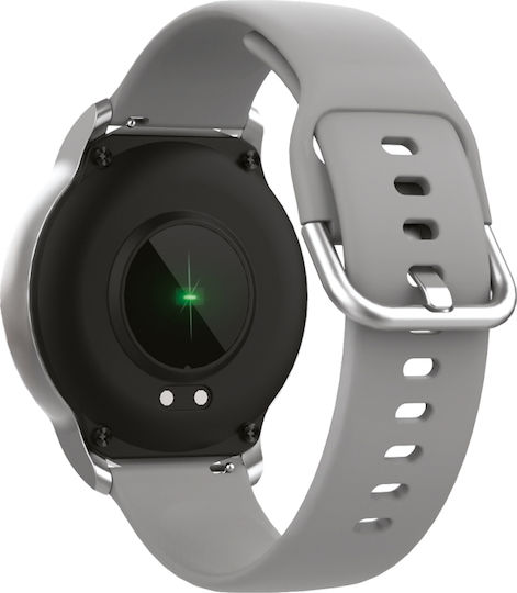 Forever Forevive 2 SB-330 Smartwatch with Heart Rate Monitor (Silver) view 5