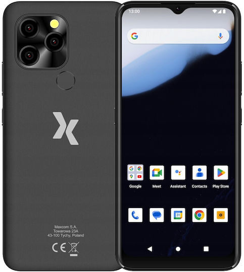 MaxCom MS651 Dual SIM (3GB/32GB) Black view 1